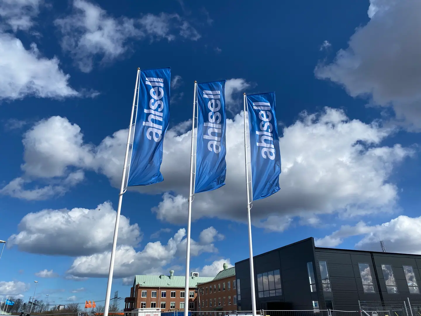Ahlsell företagsflaggor