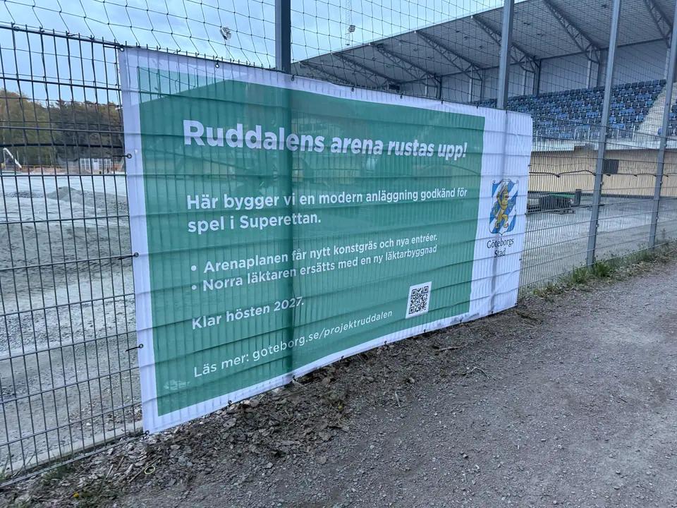 Mesh-banderoll Ruddalen