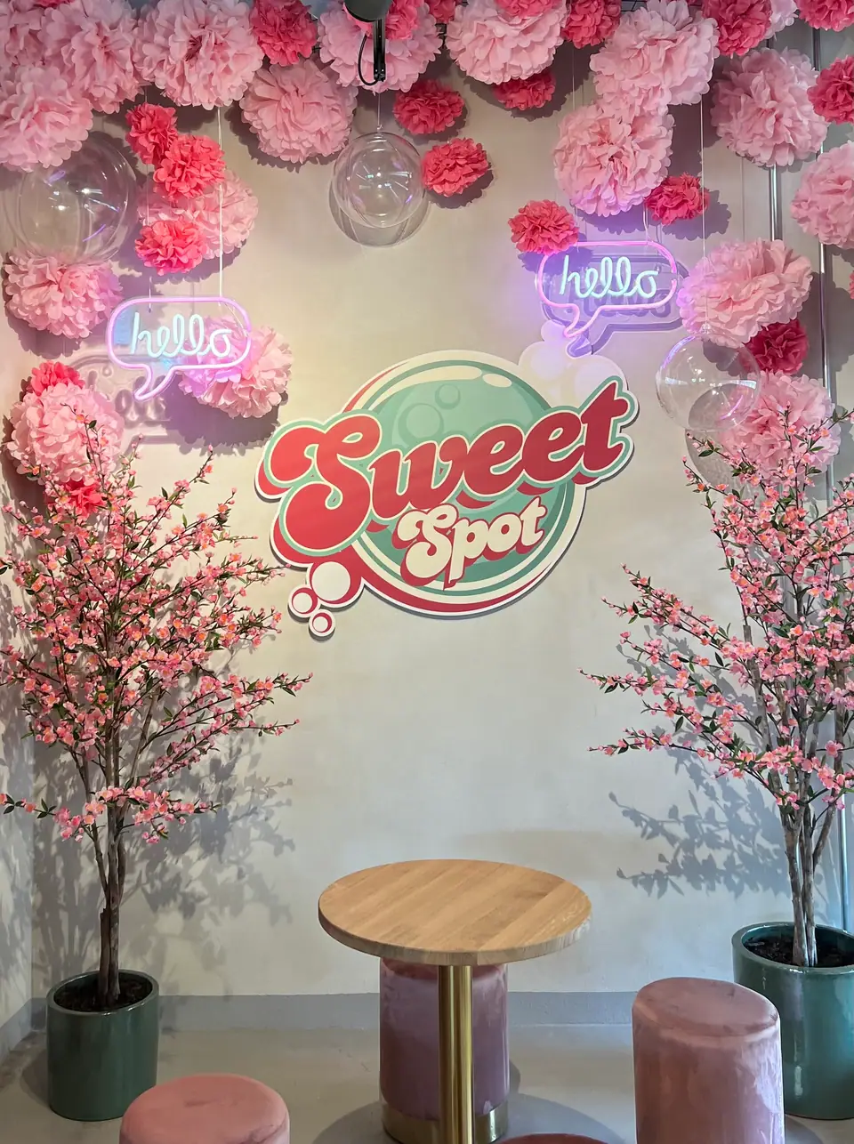 Sweet Spot komposit skylt