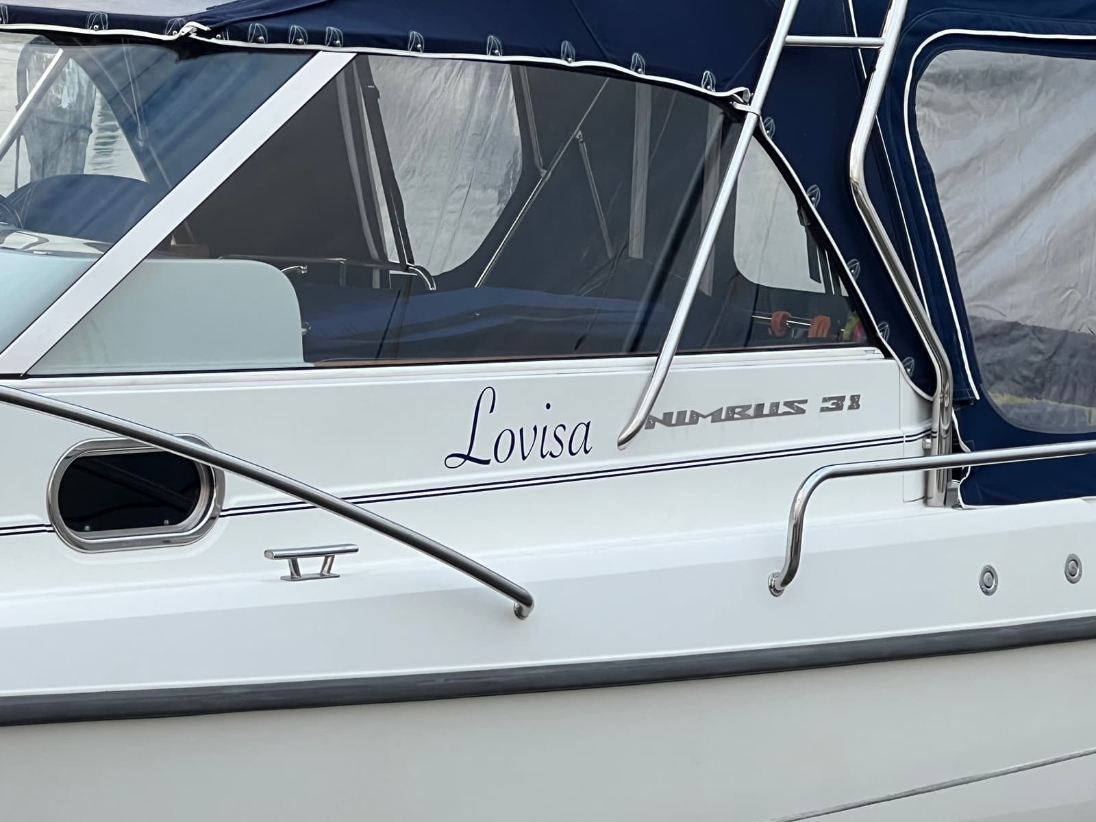 Båtdekor Lovisa Nimbus 31
