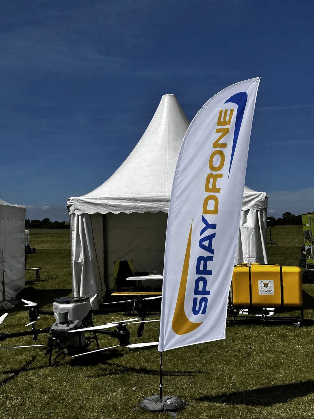 Beachflagga för event och mässor