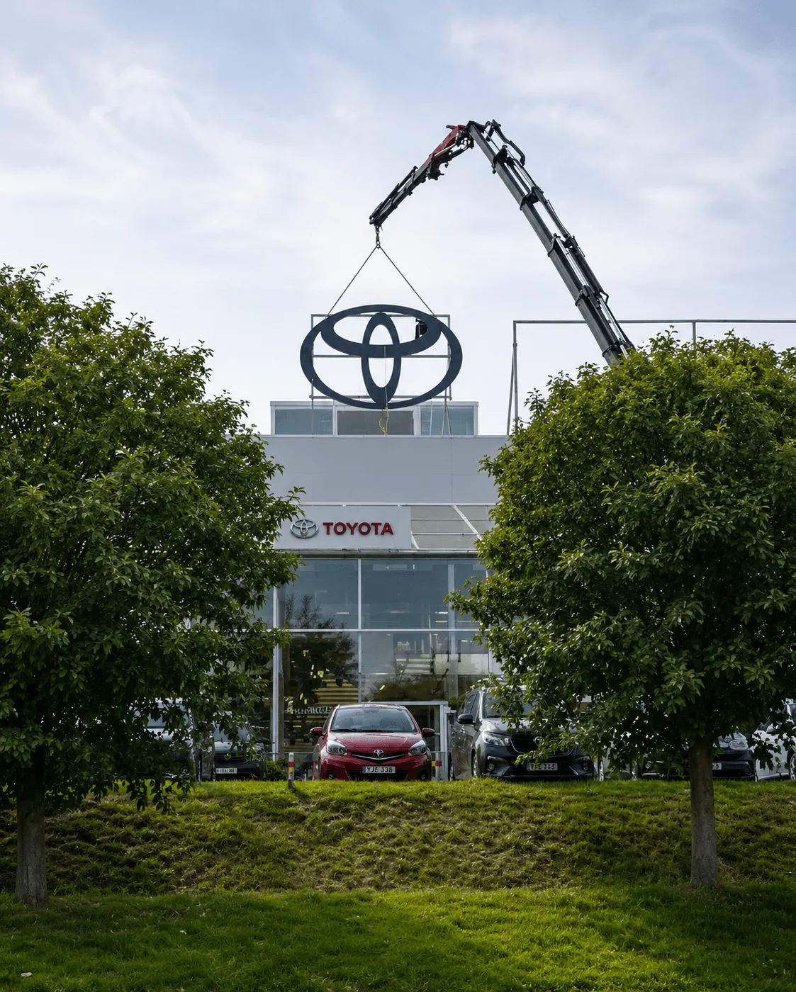 Kranlyft Toyota